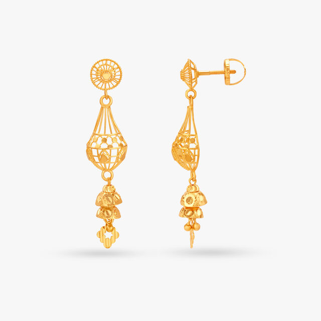 Enchanting Glam Drop Earrings,,hi-res image number null