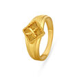 Crossing Swords Gold Finger Ring For Men,,hi-res image number null