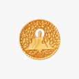Spiritual Lord Buddha Gold Coin,,hi-res image number null