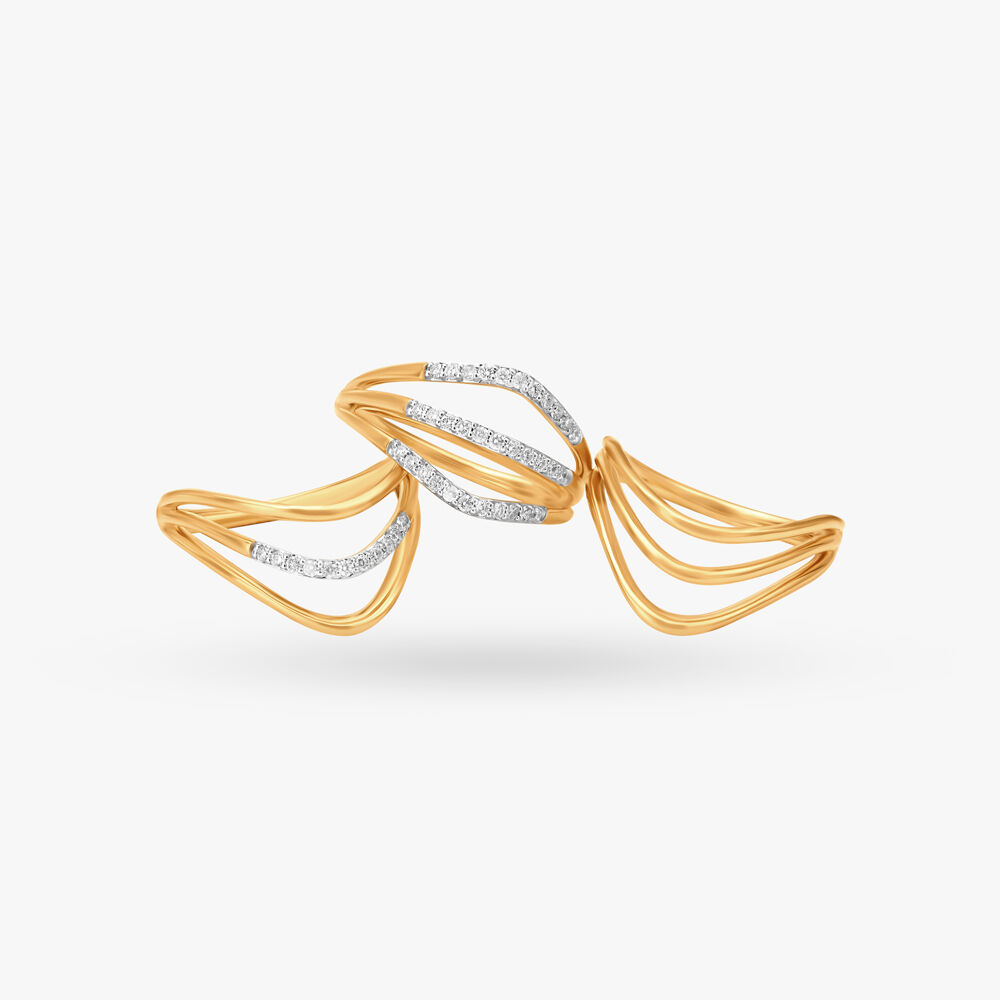 Stackable rings sale tanishq