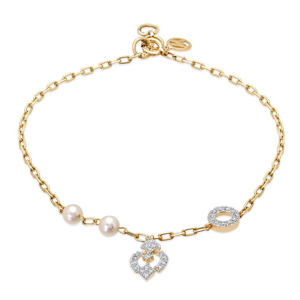 Mejuri Pearl Station Bracelet : Handcrafted 18k Gold Vermeil | Mejuri |  Bethesda Row