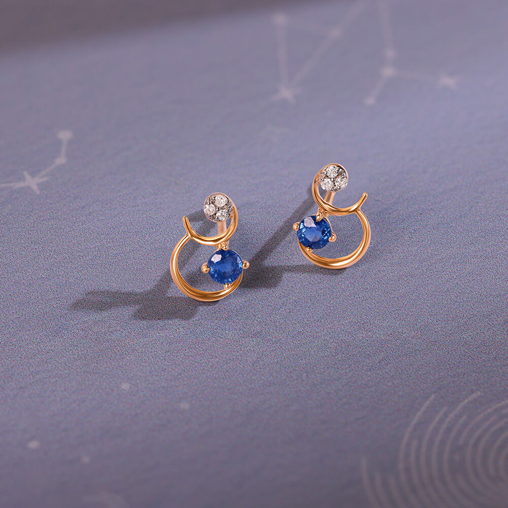 Blue shop sapphire tanishq