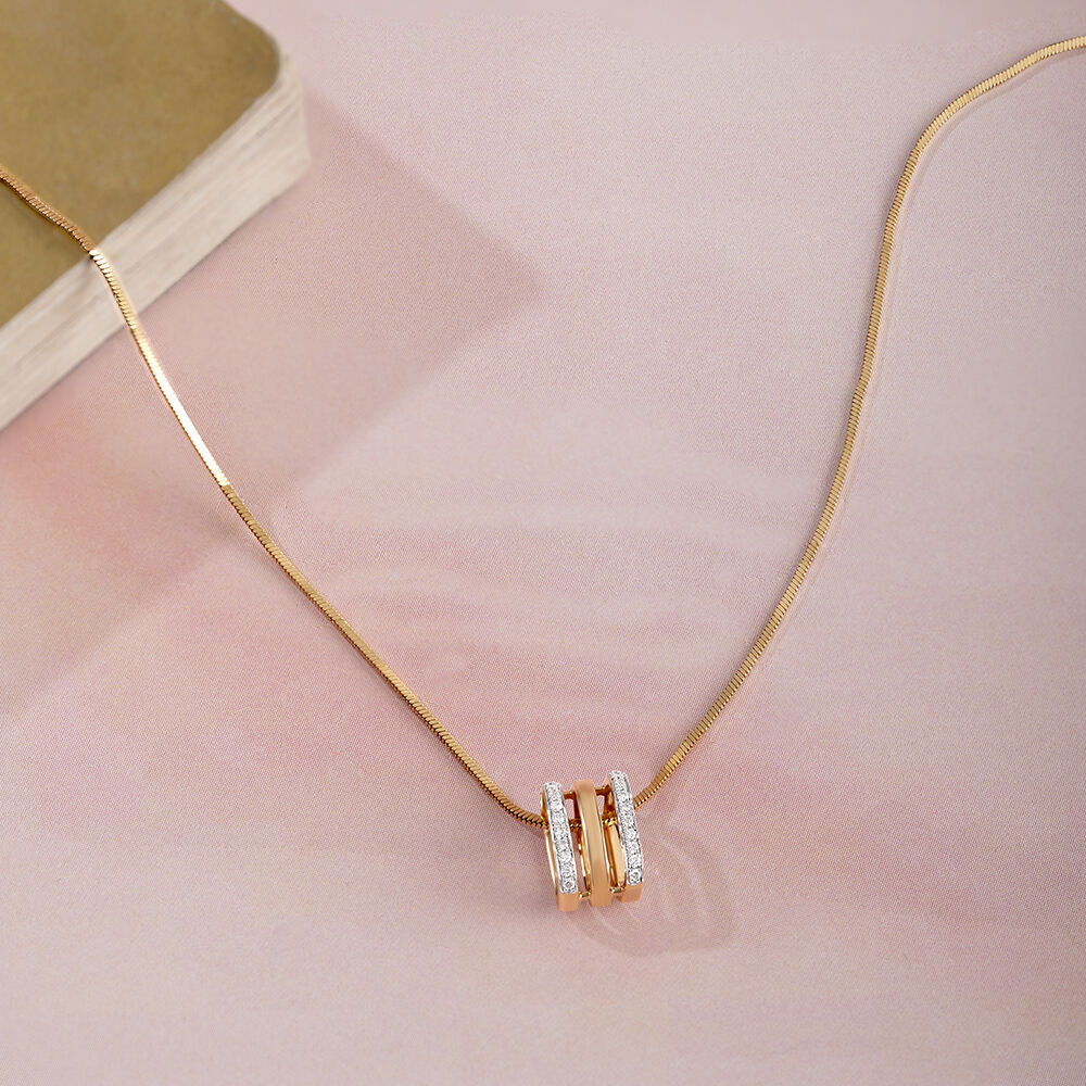 Pendants for Women Mia by Tanishq Latest Pendant Designs