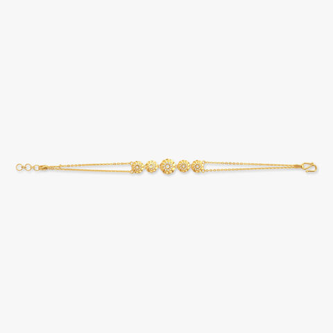 Bloom Links Gold Bracelet