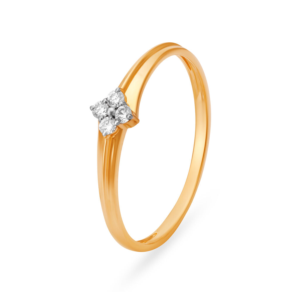 6 1/4 Ct Three Stone Diamond Engagement Ring Lab Grown White Yellow Rose  Gold