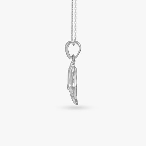 Classic Khanda Silver Pendant