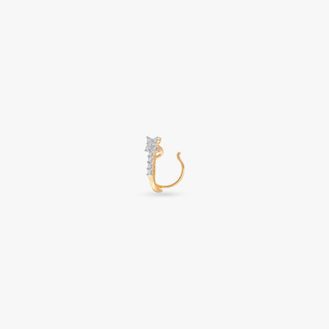 Celestial Trail Diamond Nose Pin