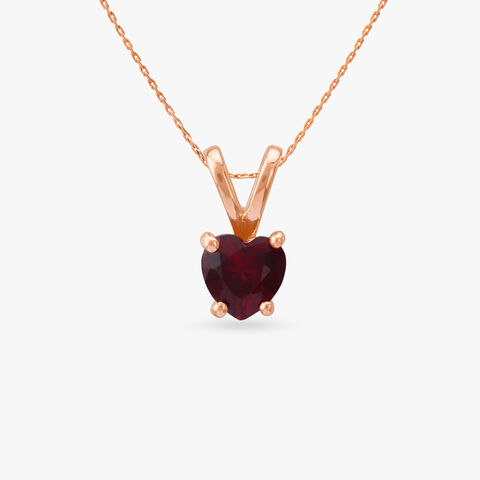 Scarlet Love Silver Pendant and Earrings Set