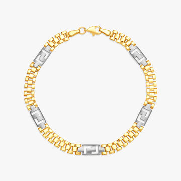 Elegant Geometric Bracelet for Men