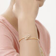 14 KT Yellow And White Gold Starry Sky Diamond Bangle,,hi-res image number null