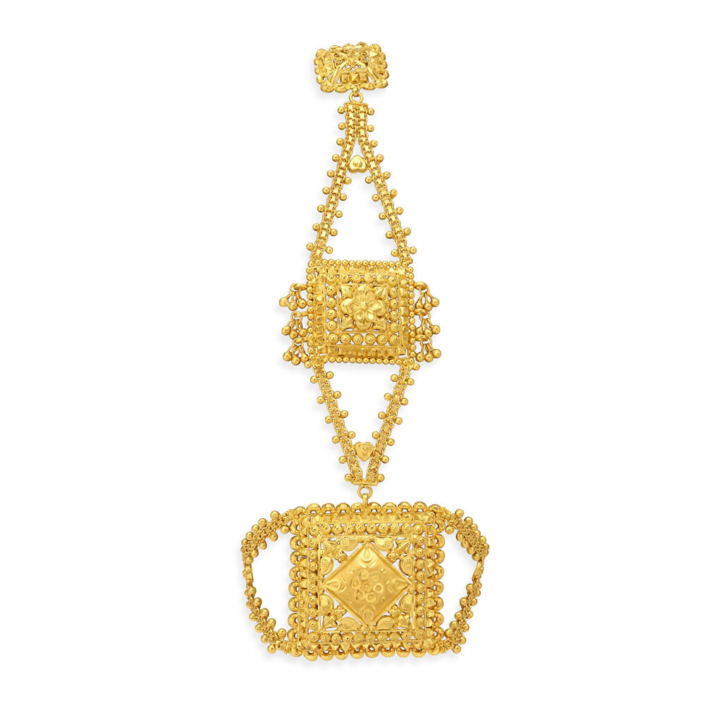 Hathphool gold top tanishq