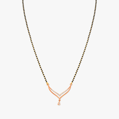Elegant Teardrop Mangalsutra