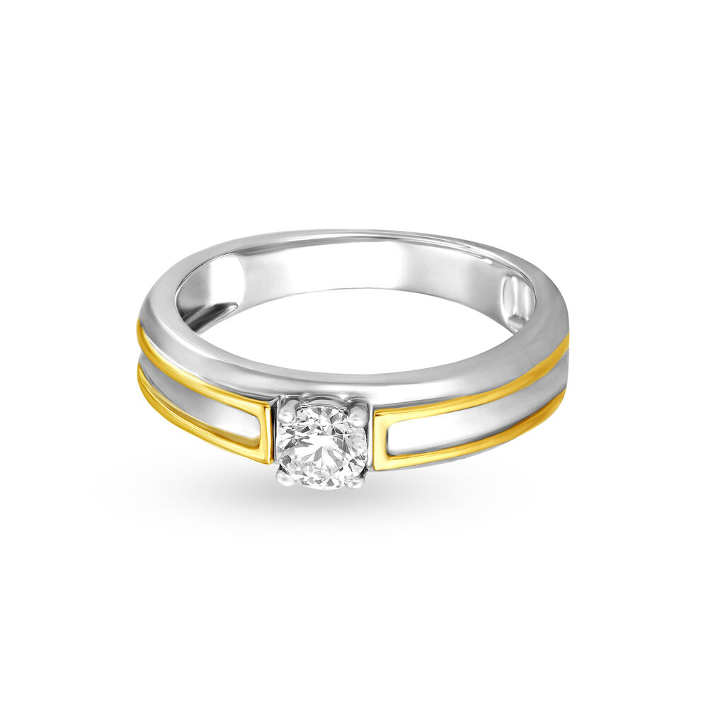 Buy Mia by Tanishq 14k (585) Yellow Gold and Diamond Ring for Women at  Amazon.in