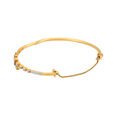 Dazzling Diamond Studded Bangle,,hi-res image number null