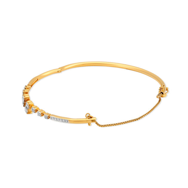 Dazzling Diamond Studded Bangle,,hi-res image number null