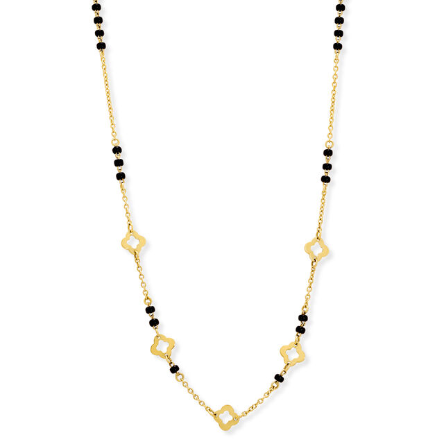 Mia Sutra DIY with Clover Shape Motif Multiple Stacking Charm Chain,,hi-res image number null