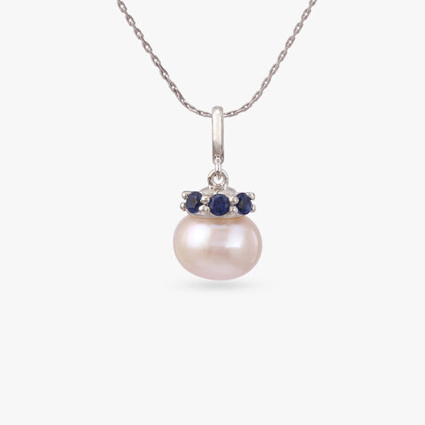 Moonlight Mist Silver Pendant