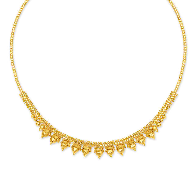 Opulent Temple Inspired Necklace for the Kannadiga Bride,,hi-res image number null