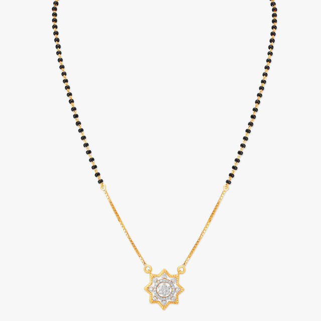 Glorious Floral Mangalsutra,,hi-res image number null
