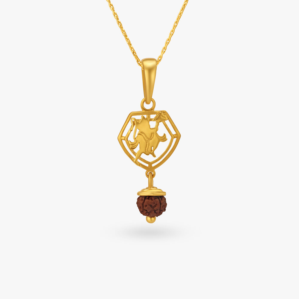 Jai Hanuman Rudraksh Pendant