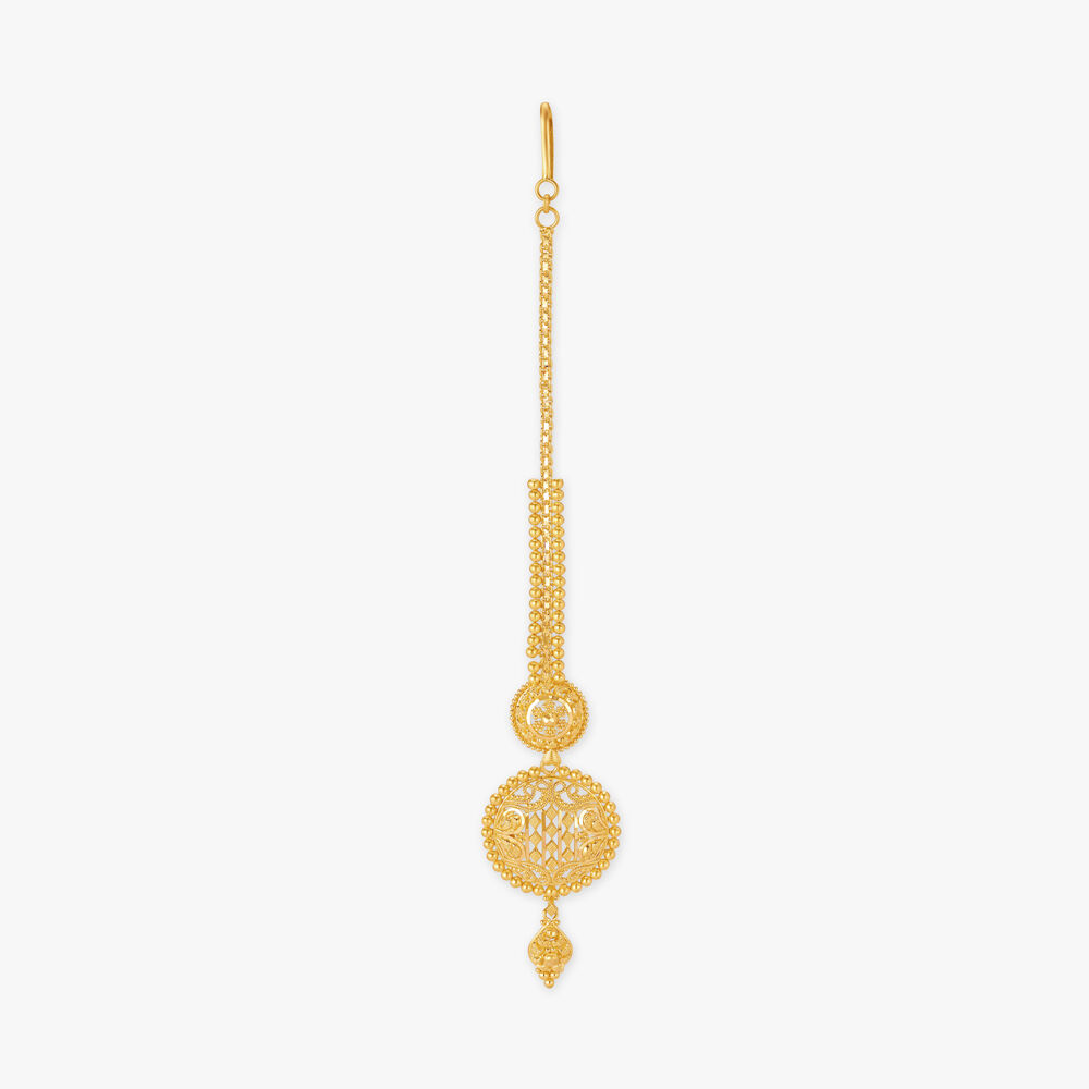Diamond maang tikka tanishq deals