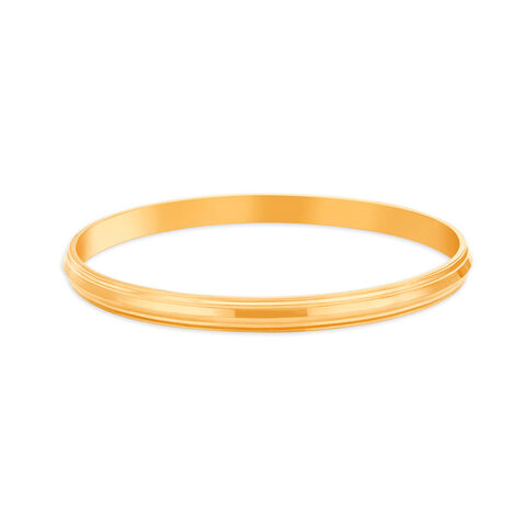 Minimalistic Gold Kada for Men