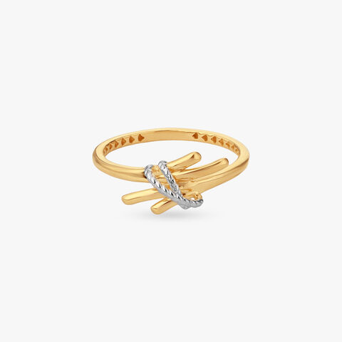 Bound Together Gold Ring