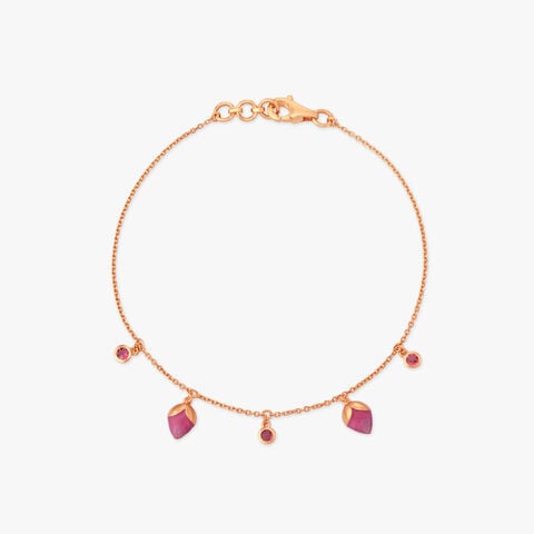 Petal Symphony Gold Bracelet