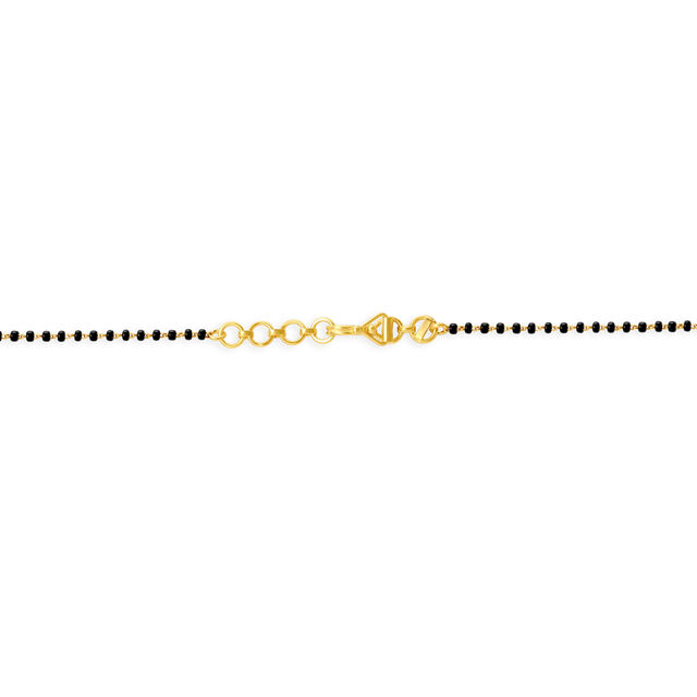 Ornate Cylindrical Mangalsutra,,hi-res image number null