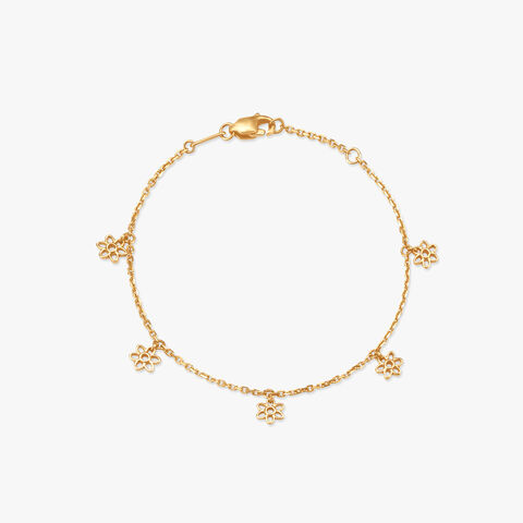Daisy Drift Gold Bracelet
