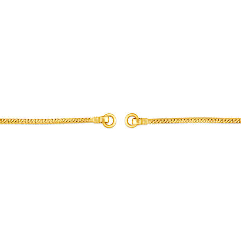Sheer Yellow Gold Oblique Chain
