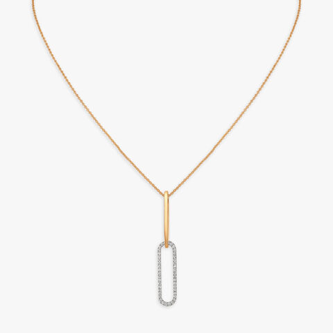 Eternal Brilliance Diamond Pendant with Chain