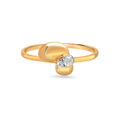 Mamma Mia 14 KT Yellow Gold Delightful  Ring,,hi-res image number null