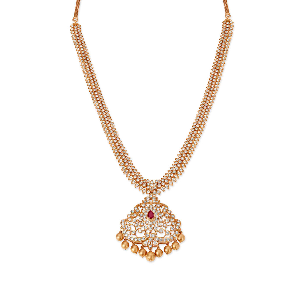 Majestic Diamond and Rose Gold Haram