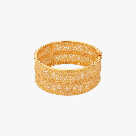 Sonajhuri Filigree Choor Gold Bangles