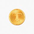 Ganesh Motif 22 Karat Gold Coin,,hi-res image number null