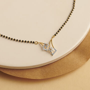 Bright Love Diamond Mangalsutra