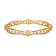 Regal Diamond Bangle for Traditional Festive Wear,,hi-res image number null