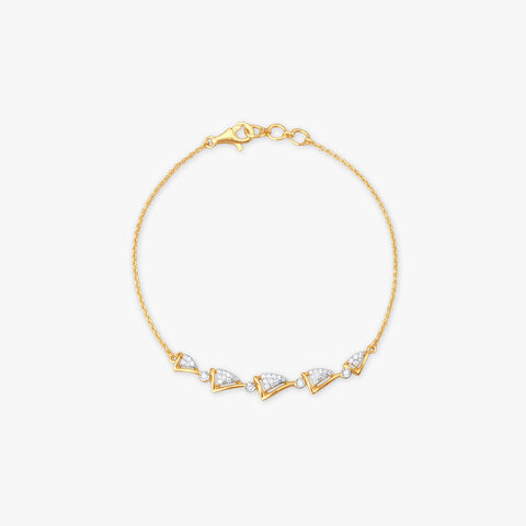 Glide Edge Diamond Bracelet