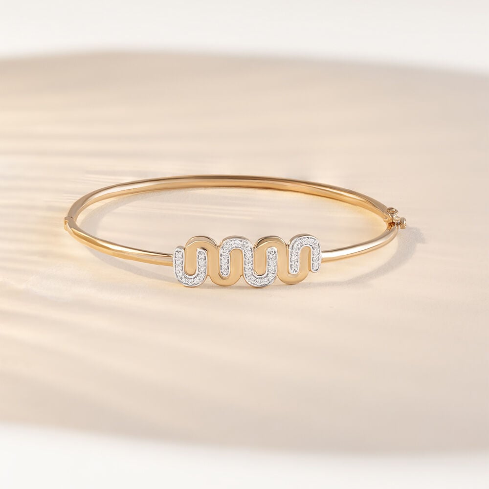 Tanishq mia gold bangles on sale