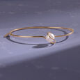 Saturn's Splendour 14KT Pearl  Bangle,,hi-res image number null