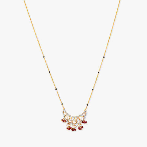 Celestial Fringe Gold Mangalsutra