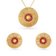 Regal Graceful Pendant and Earrings Set,,hi-res image number null