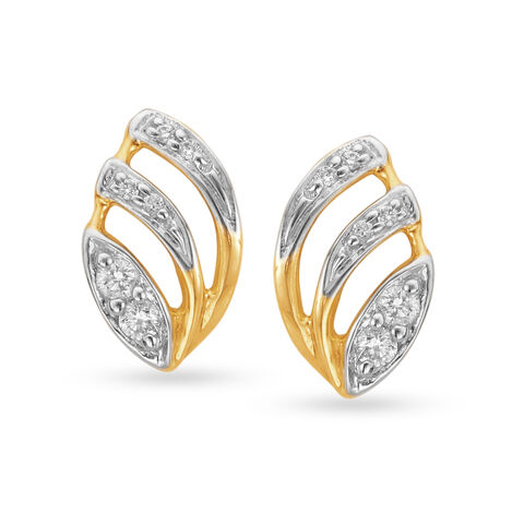 Petite Fancy Diamond Stud Earrings