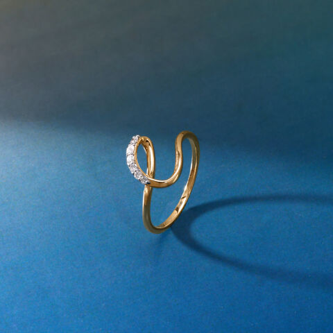 Elegant Infinity Diamond Ring