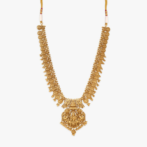 Devi Coin Gold Necklace Set