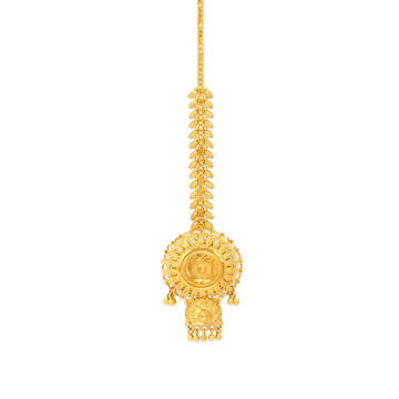Graceful Spectacular Gold Maang Tikka