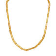 Solid Link Hollow Gold Chain For Men,,hi-res image number null