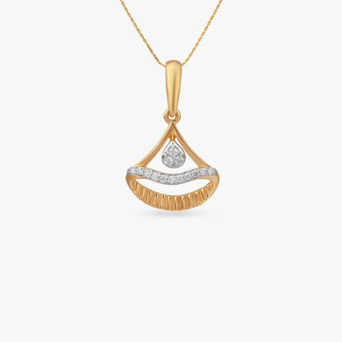Lumin Crest Diamond Pendant