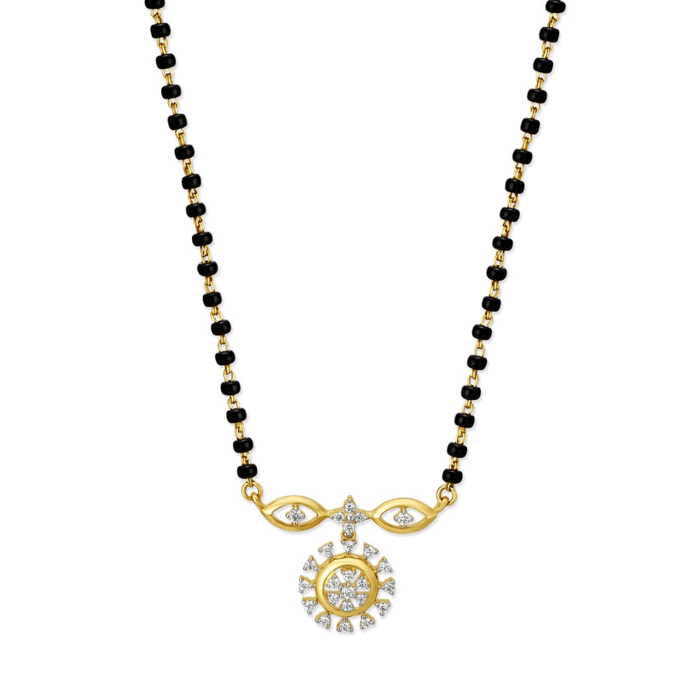 Tanishq mangalsutra clearance diamond